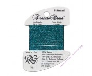 Металлизированная нить RG Treasure Braid TR97 Turquoise